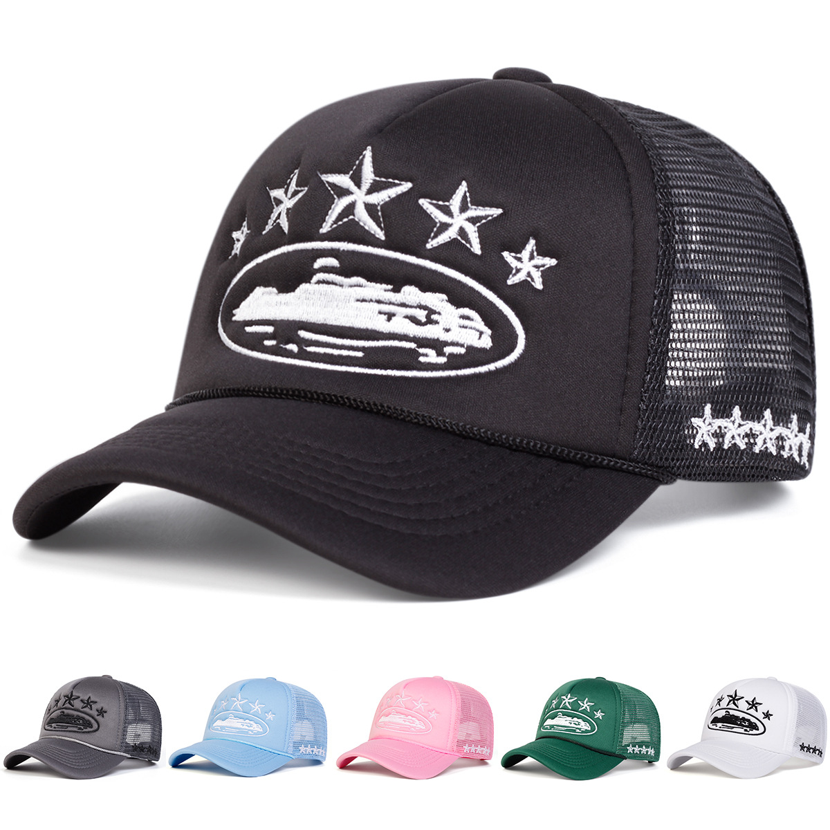 Trucker Cap Mesh - New Unisex Print Baseball Hats New