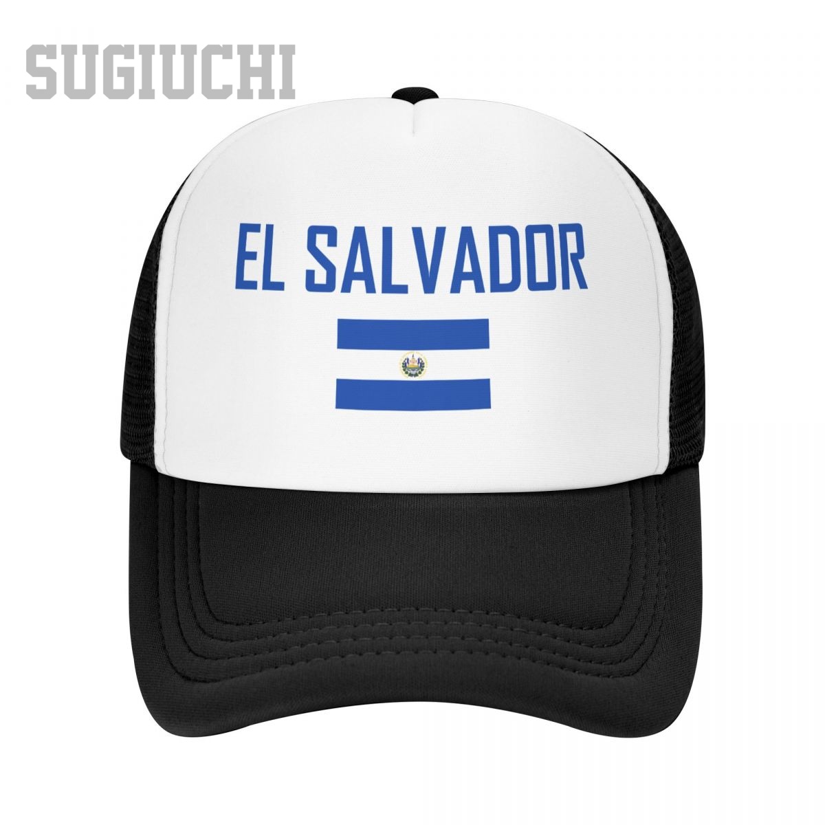 Mesh Cap Hat EL SALVADOR Flag  - Trucker Cap Mesh review and price