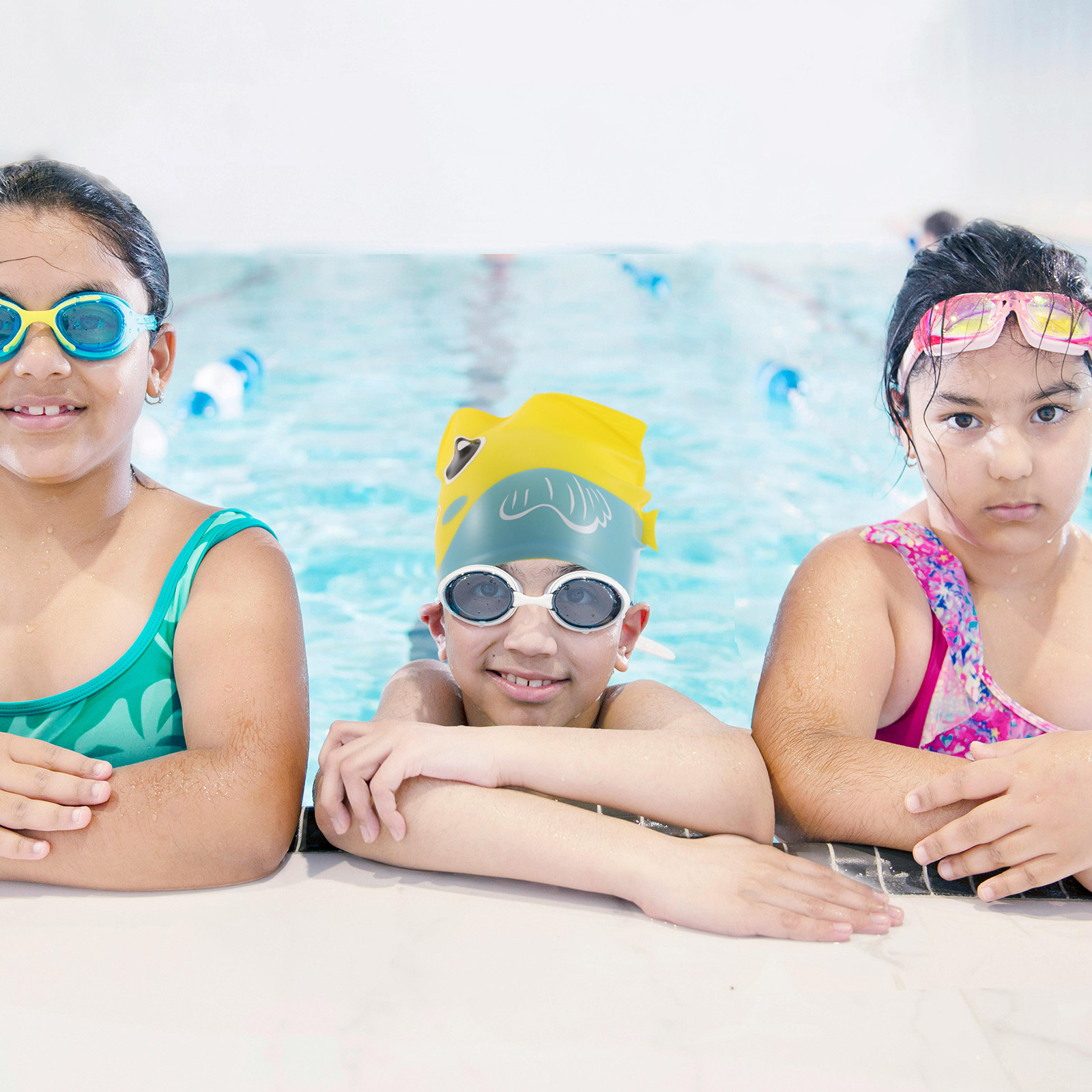 Silicone Swim Cap Cartoon Fish - Swim Hat Silicone review and price