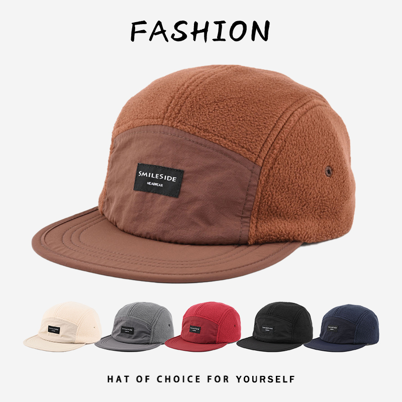 Men Women Fleece 5‑Panel Camp  - Corduroy Cap 5 Panel review and price